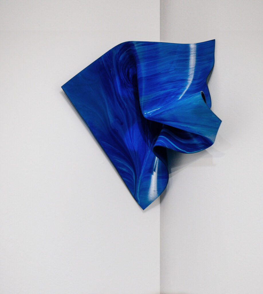 Michèle Caspers – Blue Shapes II